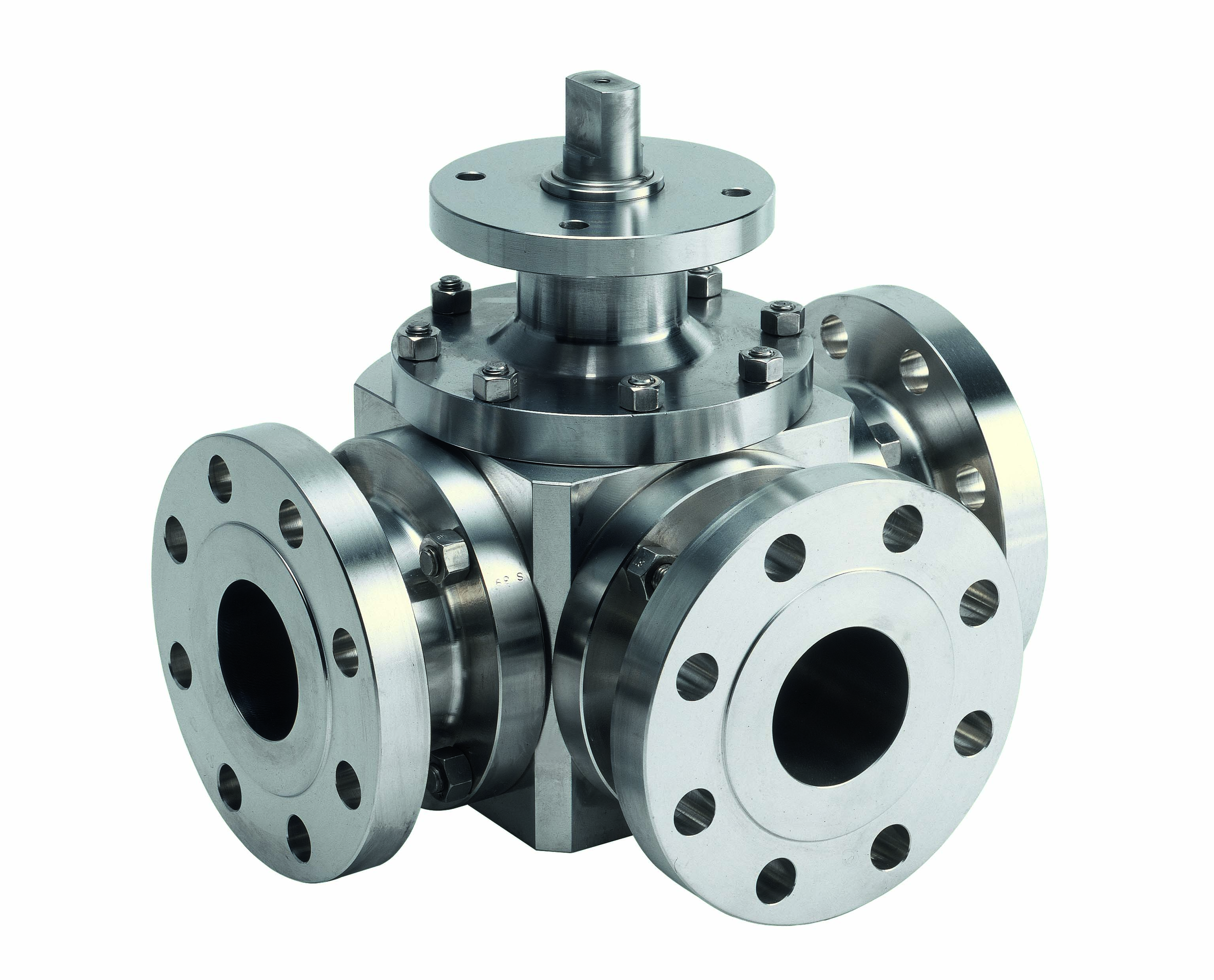 valvola a sfera tre vie