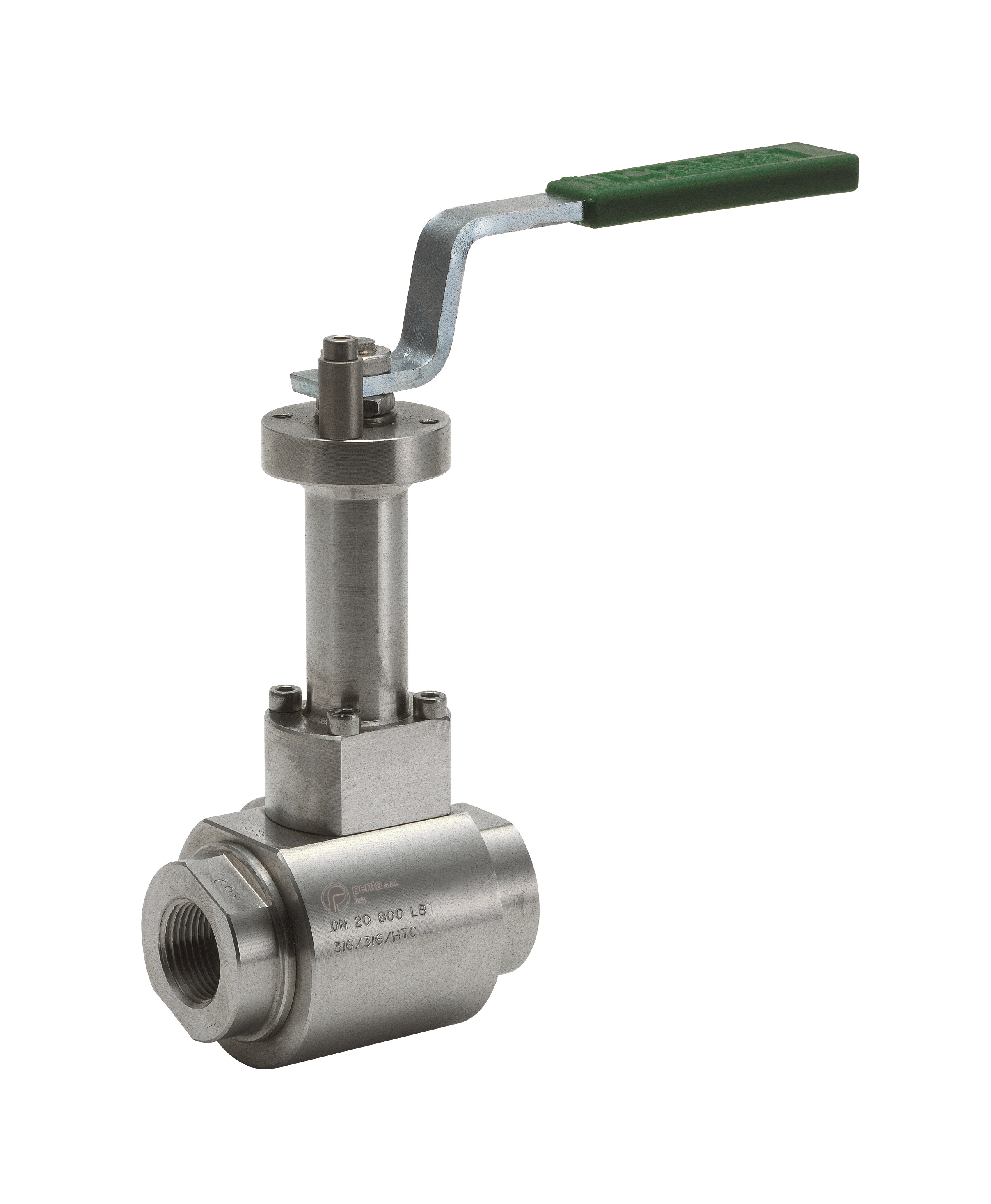 valvola a sfera con attacchi a saldare