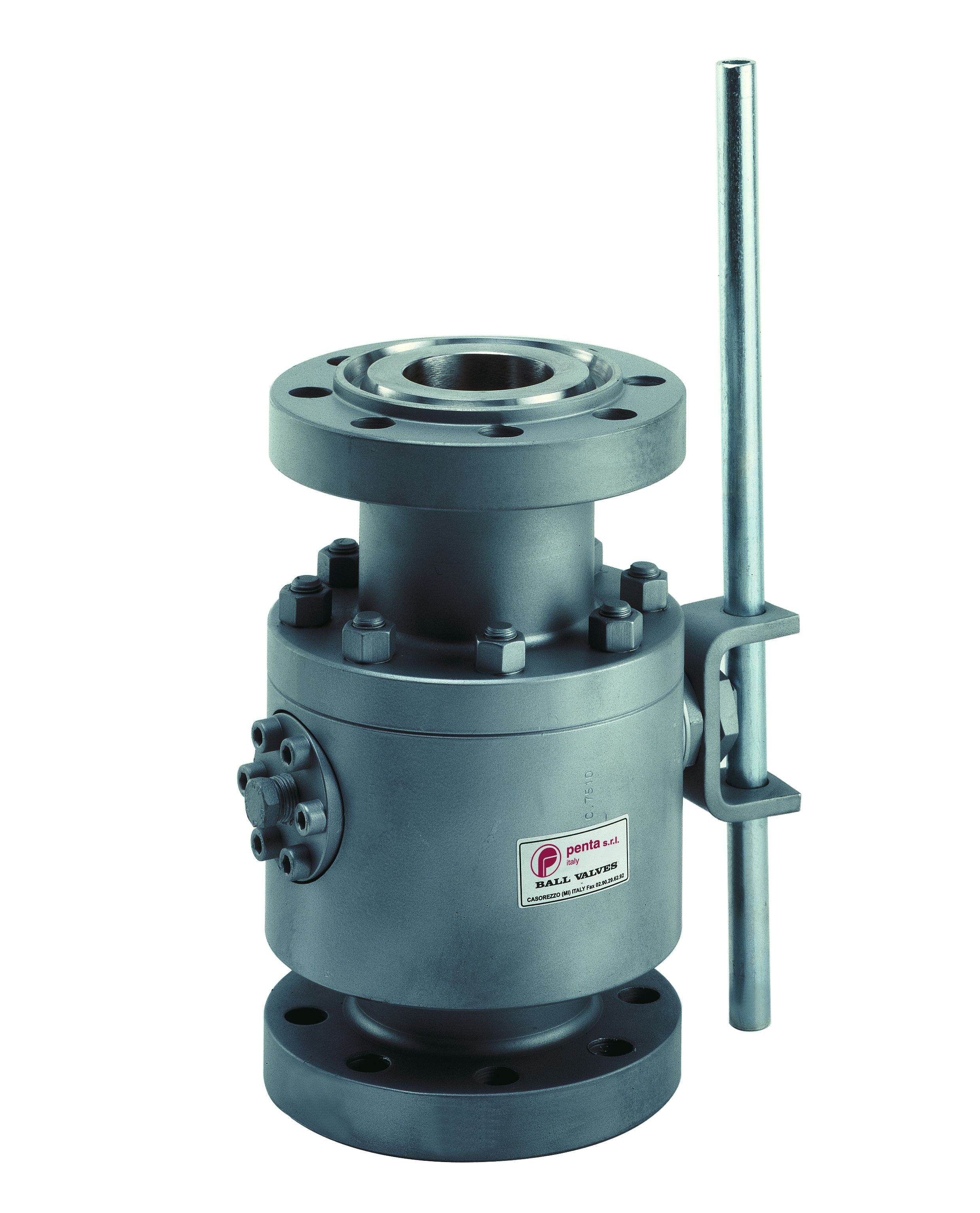 Valvola trunnion a seggi metallici