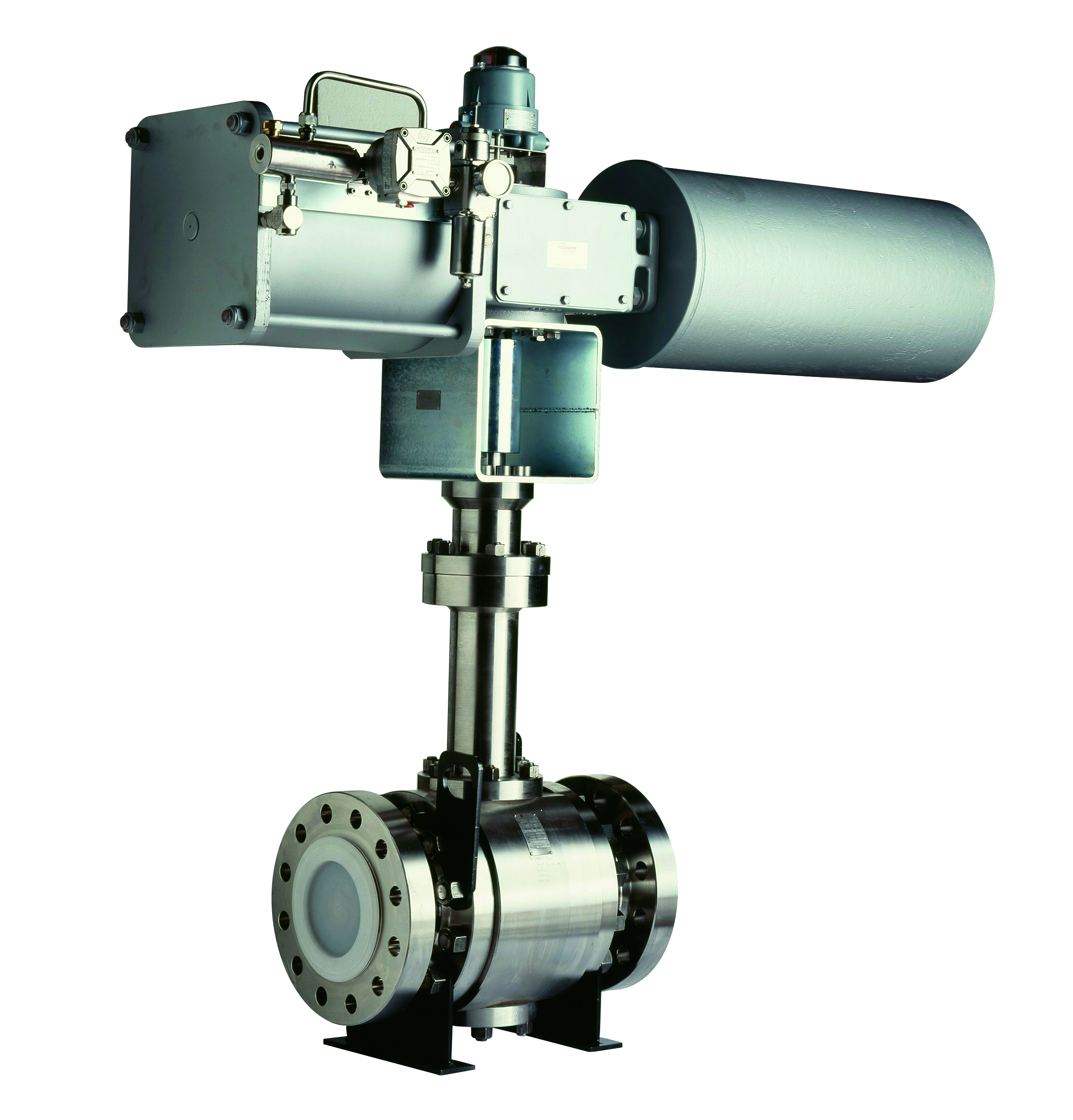 Valvola trunnion criogenica